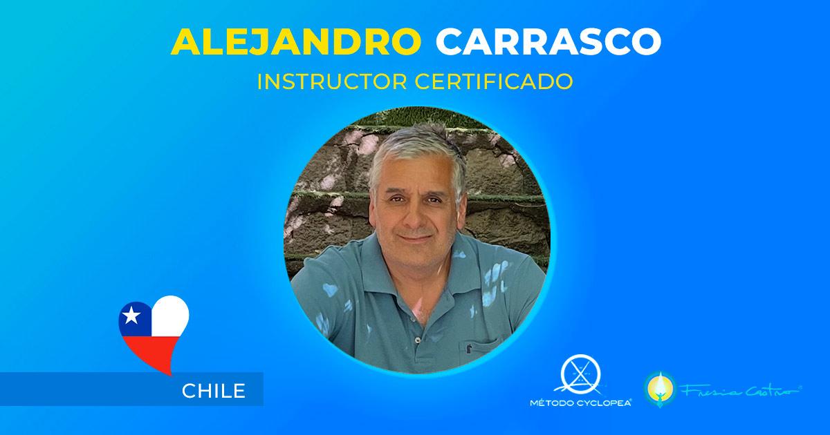 Alejandro Carrasco instructor certificado para impartir el Método Cyclopea para la activación interna de la glándula pineal